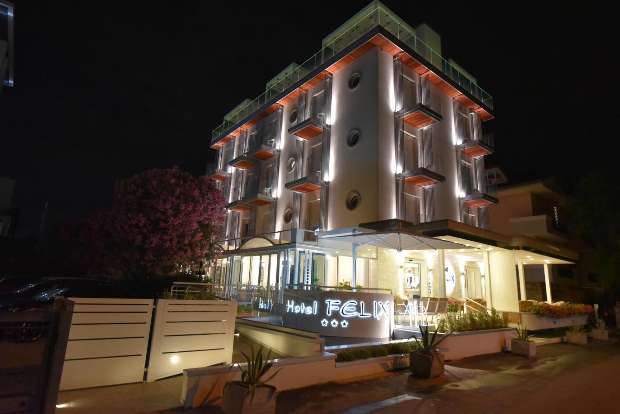 Hotel Felix 리미니 외부 사진